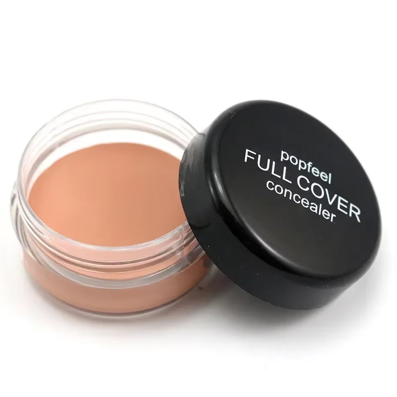 Popfeel Full Cover Concealer Hide Blemish Creamy Makeup Face Lip Eye Foundation Makeup Contouring Corrector Make Up