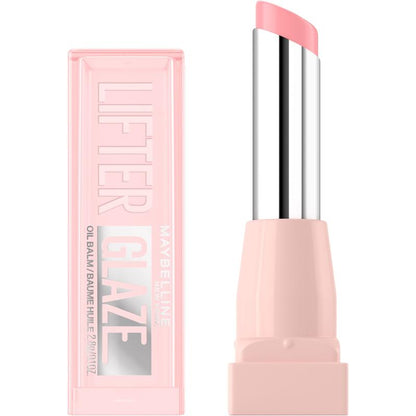 Lifter Glaze Oil Balm with Hyaluronic Acid and Hydrating Oil Blend, Lip Balm with 24Hrs of Smooth, Buildable Color, Moisturizing Shine, Maybelline