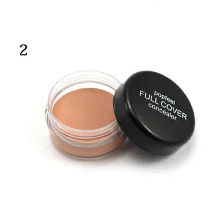 Popfeel Full Cover Concealer Hide Blemish Creamy Makeup Face Lip Eye Foundation Makeup Contouring Corrector Make Up