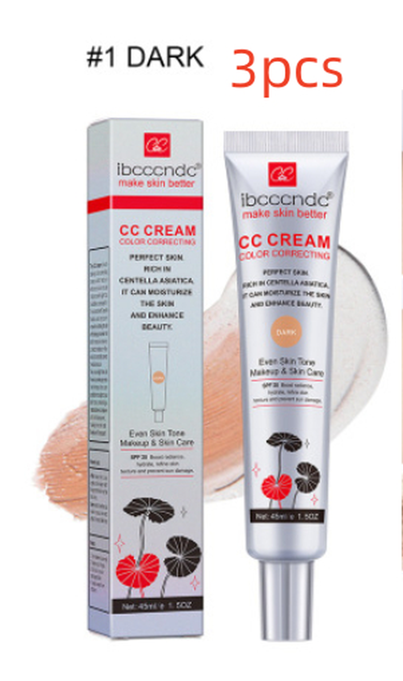 Moisturizing Correcting CC Cream Waterproof Anti-Sweat Makeup before Concealer Lasting Women Makeup Protect Skin Erborian Make
