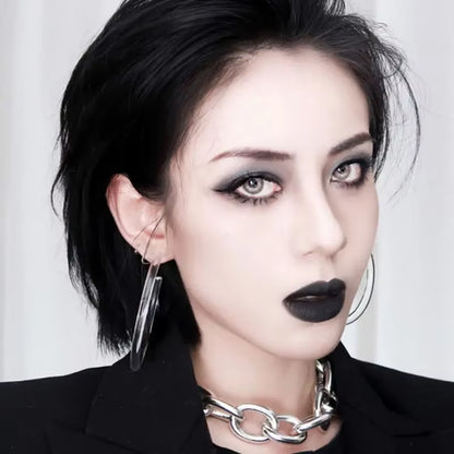 Matte Lipstick Long Lasting Waterproof Black White Lip Gloss Velvet Lip Tint Christmas Halloween Make up Wholesale