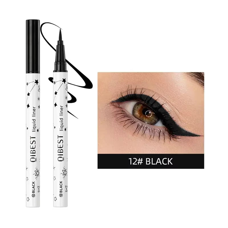 1Pc Quickily Drying Colorful Eyeliners Pencil Eyes Cosmetics Matte Liquid Eyeliners Waterproof Lasting White Sweatproof Make Up