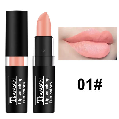 Matte Lipstick Long Lasting Waterproof Black White Lip Gloss Velvet Lip Tint Christmas Halloween Make up Wholesale