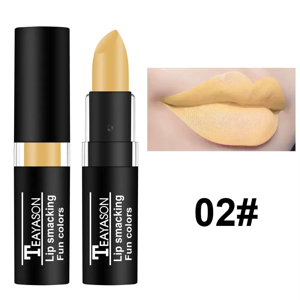 Matte Lipstick Long Lasting Waterproof Black White Lip Gloss Velvet Lip Tint Christmas Halloween Make up Wholesale