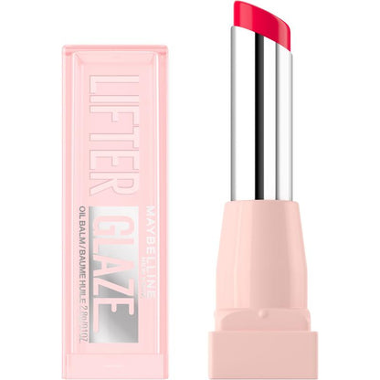 Lifter Glaze Oil Balm with Hyaluronic Acid and Hydrating Oil Blend, Lip Balm with 24Hrs of Smooth, Buildable Color, Moisturizing Shine, Maybelline