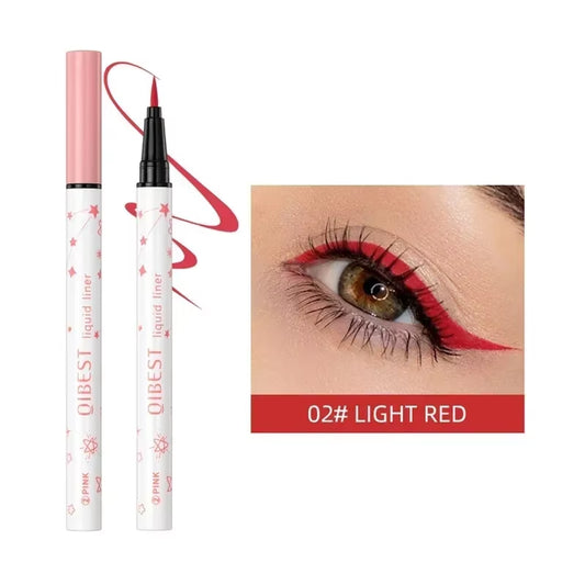 1Pc Quickily Drying Colorful Eyeliners Pencil Eyes Cosmetics Matte Liquid Eyeliners Waterproof Lasting White Sweatproof Make Up